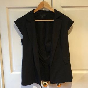 Black Blazer Vest